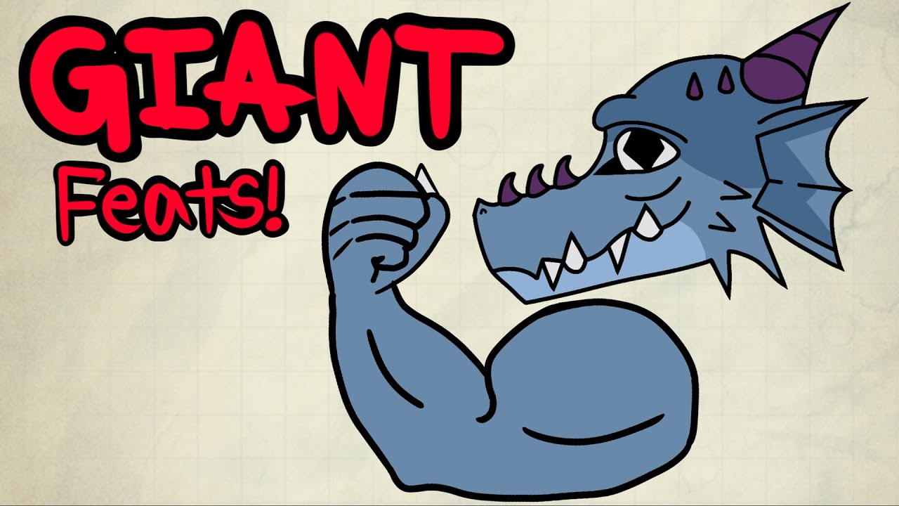 Giant Feats and Backgrounds in D&D 5e!