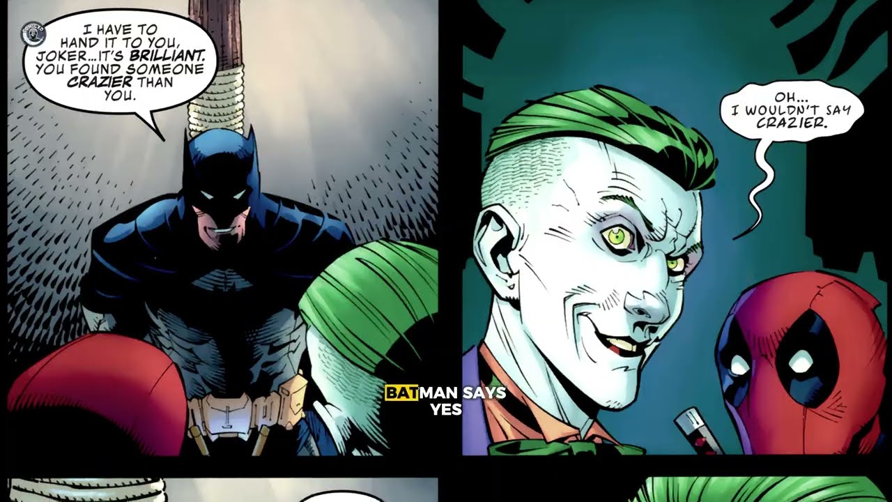 Deadpool vs Batman full comic story || MARVEL And DC collabration 
