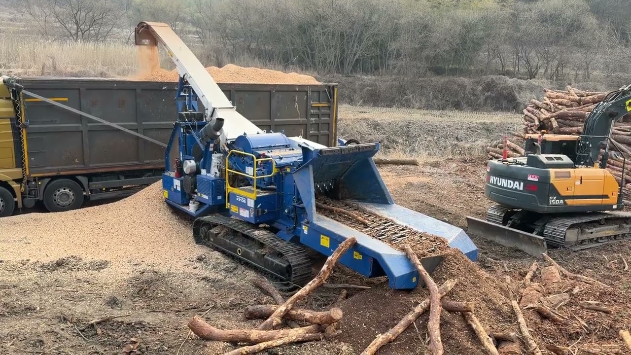 070-4189-6520 PETERSON 4310B WOOD CHIPPER 피터슨 4310B 나무파쇄기 판매 국내 판매 1등