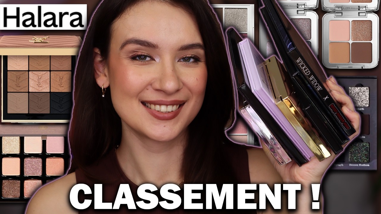 LES MEILLEURES ET PIRES PALETTES QUE J'AVAIS TESTÉ EN FÉVRIER ET MARS !