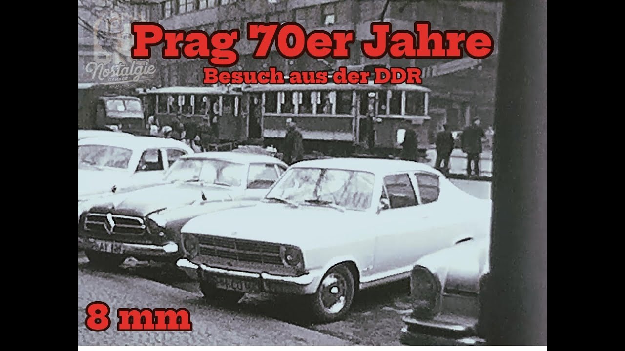 DDR-Tourist filmt in  Prag – Ein 8mm-Film aus den 70ern
