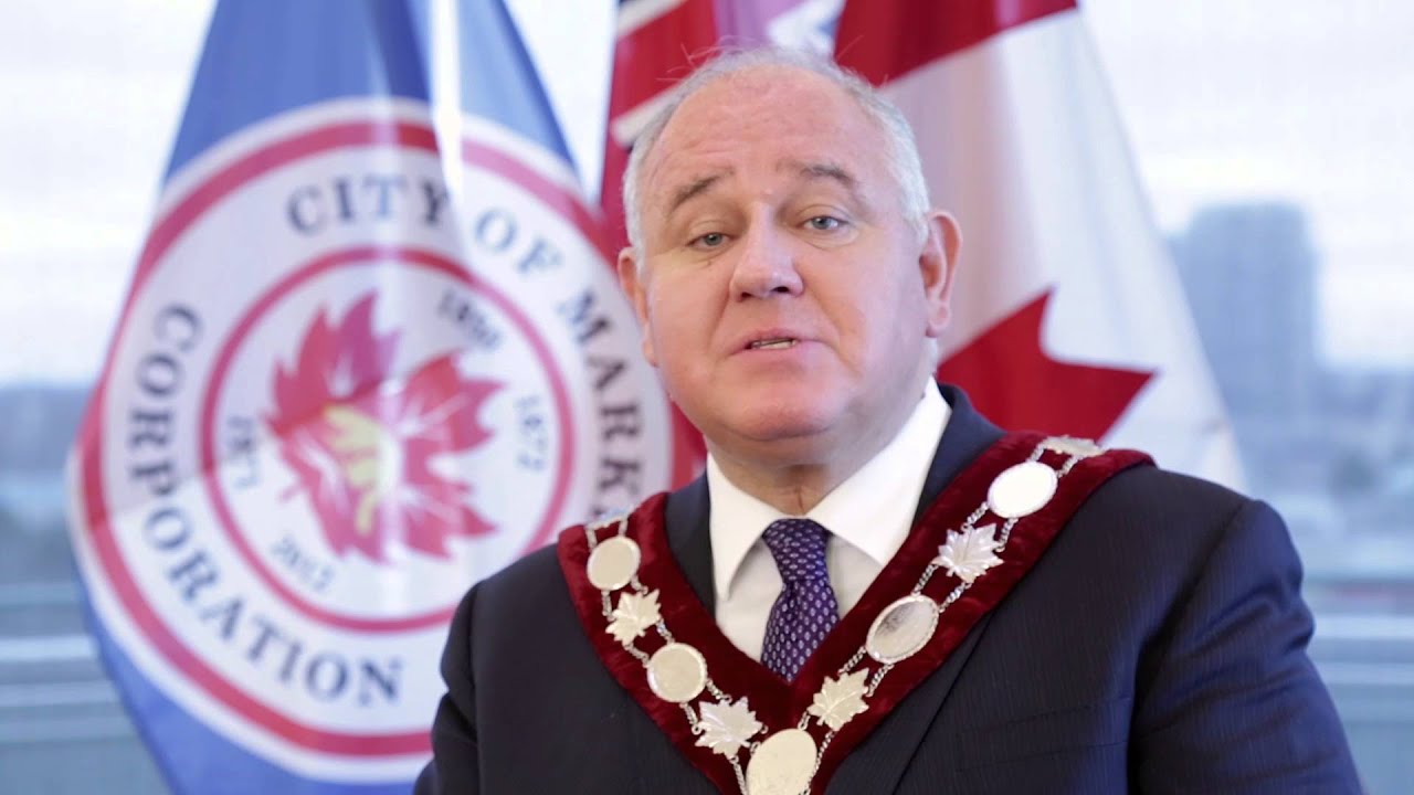 Mayor of the City of Markham Frank Scarpitti Greeting