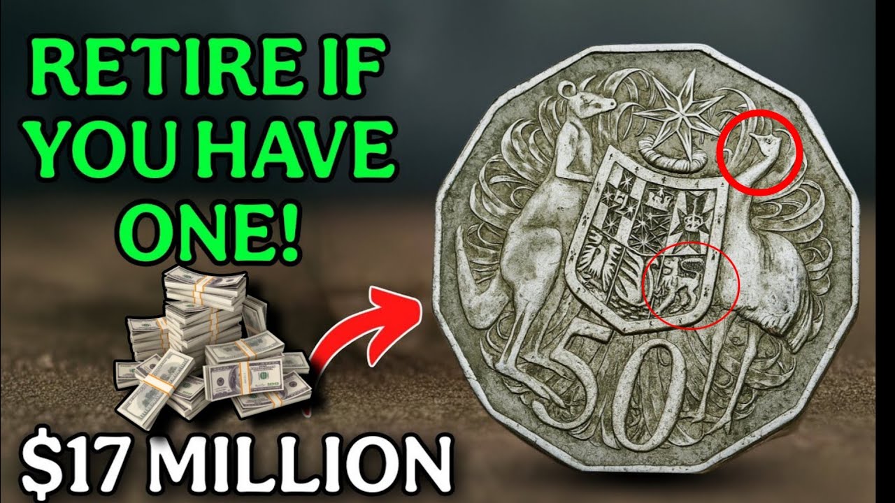 Australian 50 Cent Coins Worth Thousands |  Rare Queen Elizabeth Coins#coin#rarecoins #valuablecoins