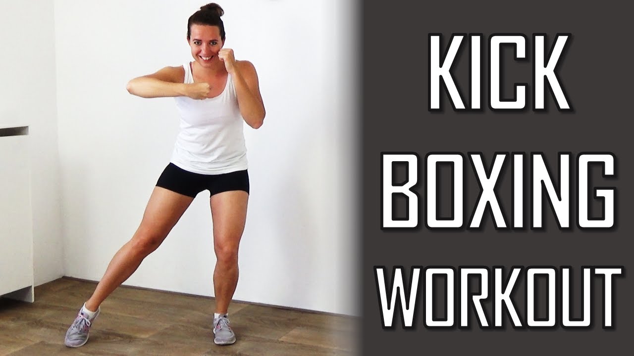 20 Minute Kickboxing Workout - Challenging Cardio Kickboxing Exercises at Home - No Equipment