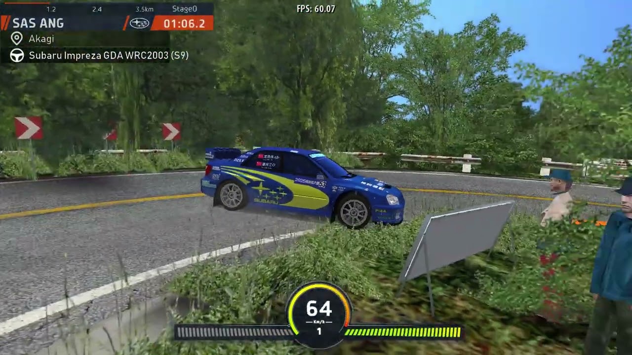 Richard Burns Rally ! Subaru WRC ! Japan Tarmac Dry ! Violent Drift ! Roy Singapore 