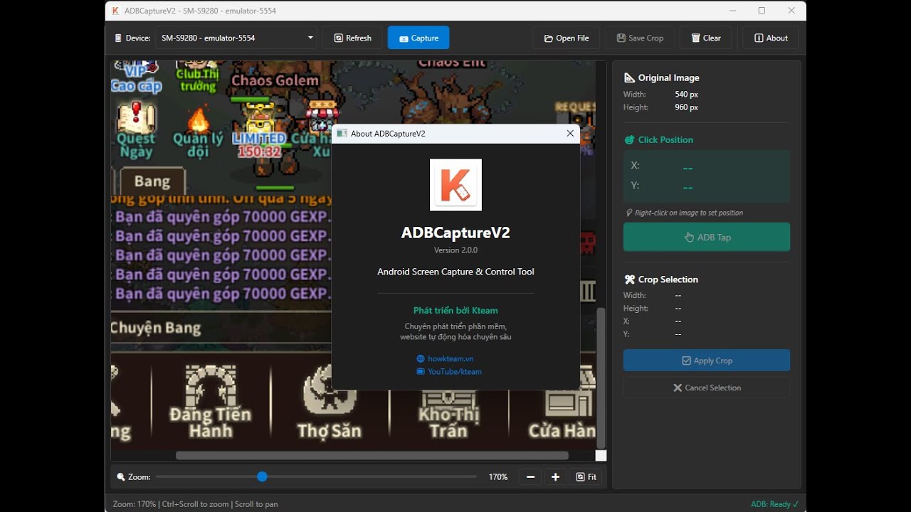Vibe code and chill - ADB Capture V2