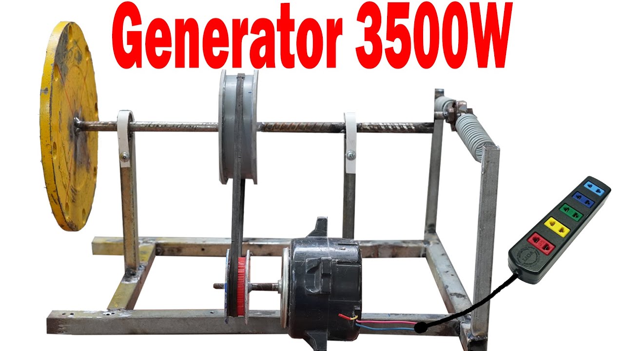 I Invented A Powerful Perpetual Motion Generator Easily!