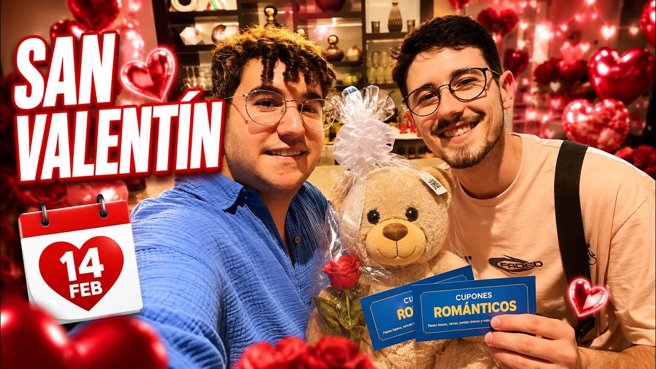 NUESTRO SAN VALENTÍN 💘 + NOS COPIAN 😳 + ES MUY FUERTE 😱
