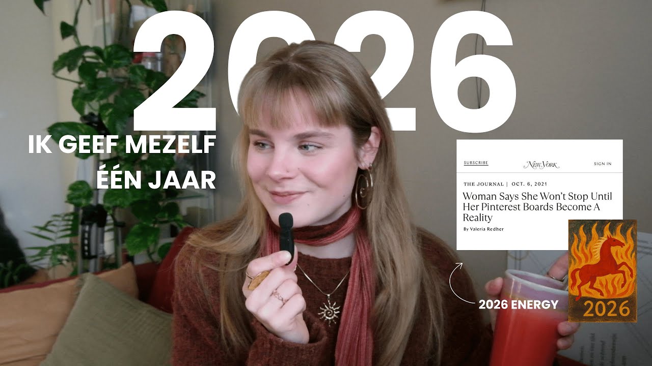 ik geef mezelf één jaar - een experiment