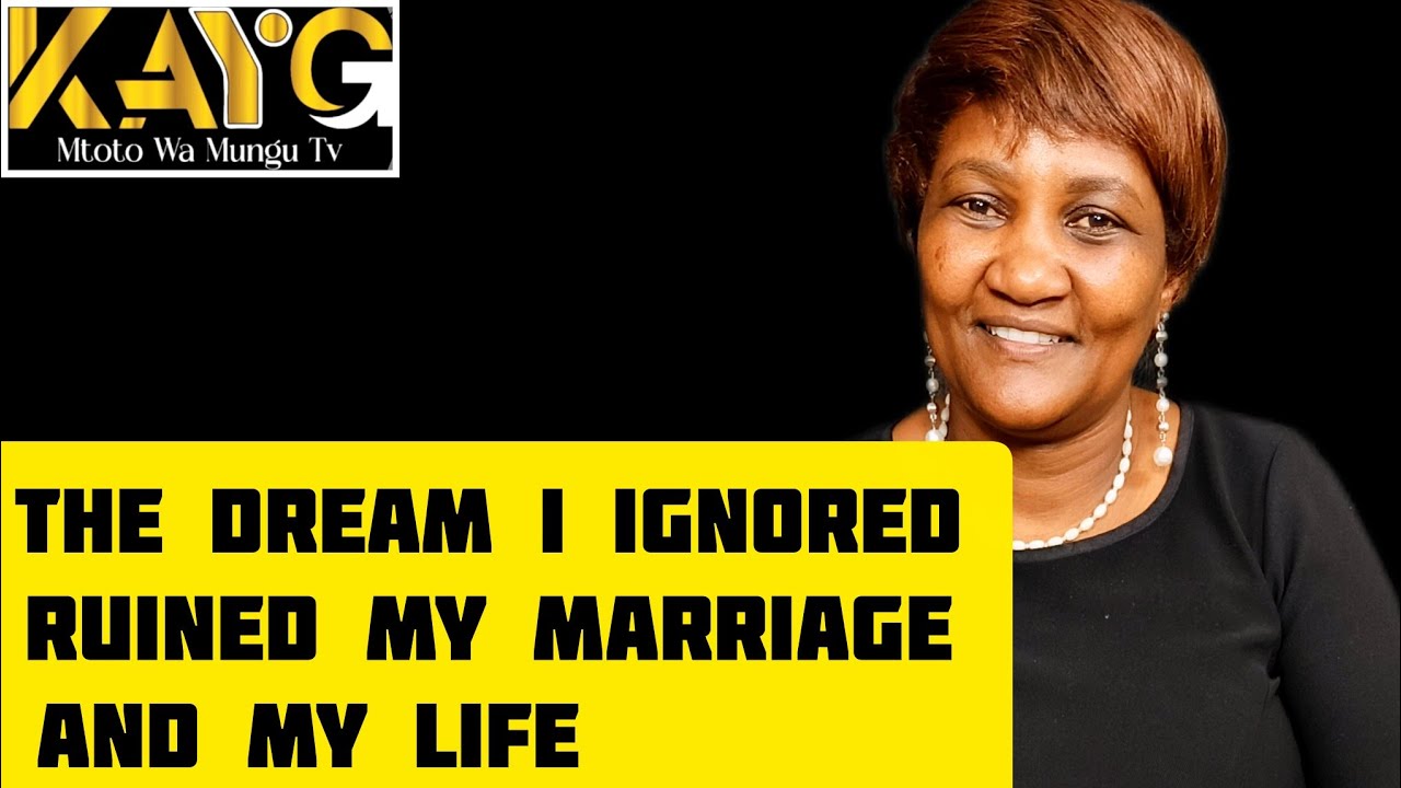 Here's the shocking dream I ignored that later ruined my marriage and my life