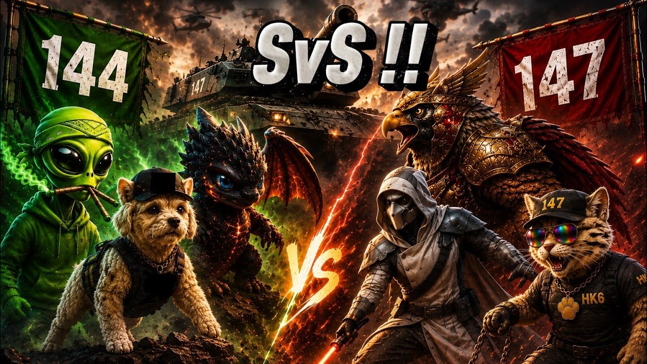⚔️ 144 & 147's Biggest Whales Clash Before SvS | Last Z Survival Shooter