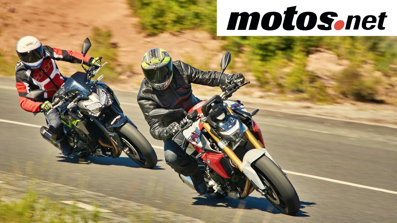 BMW F 900 R vs Kawasaki Z900 2020 | Prueba comparativa / Test / Review en español | motos.net