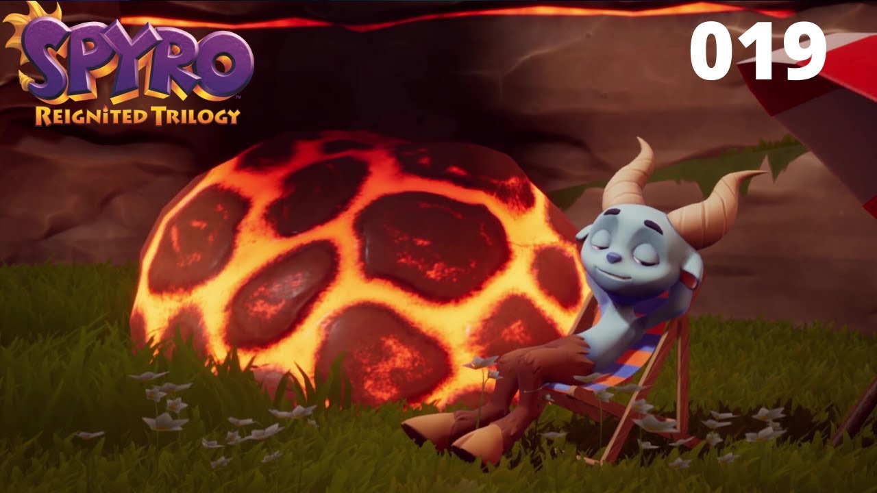 Spyro Ripto's Rage Walkthrough Deutsch Part #19, Magmakegel 100% mit Trophäe