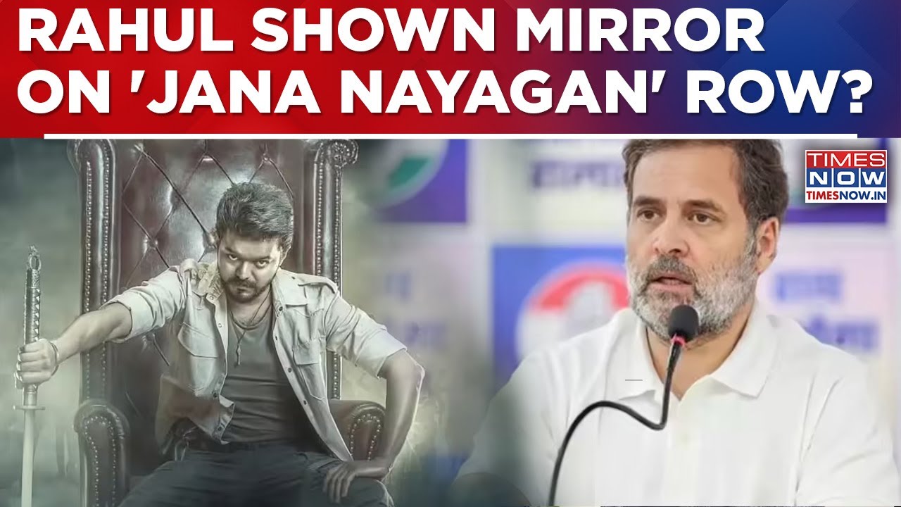 BJP Attacks Rahul Over 'Jana Nayagan' Row,  Says 'No Moral Right, His Party Implemented Emergency'