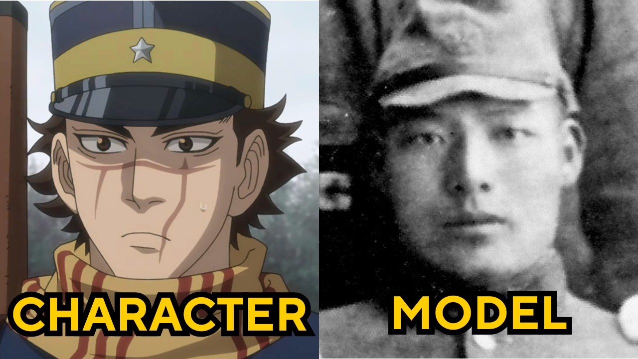 The Real People Behind Golden Kamuy’s Most Iconic Characters