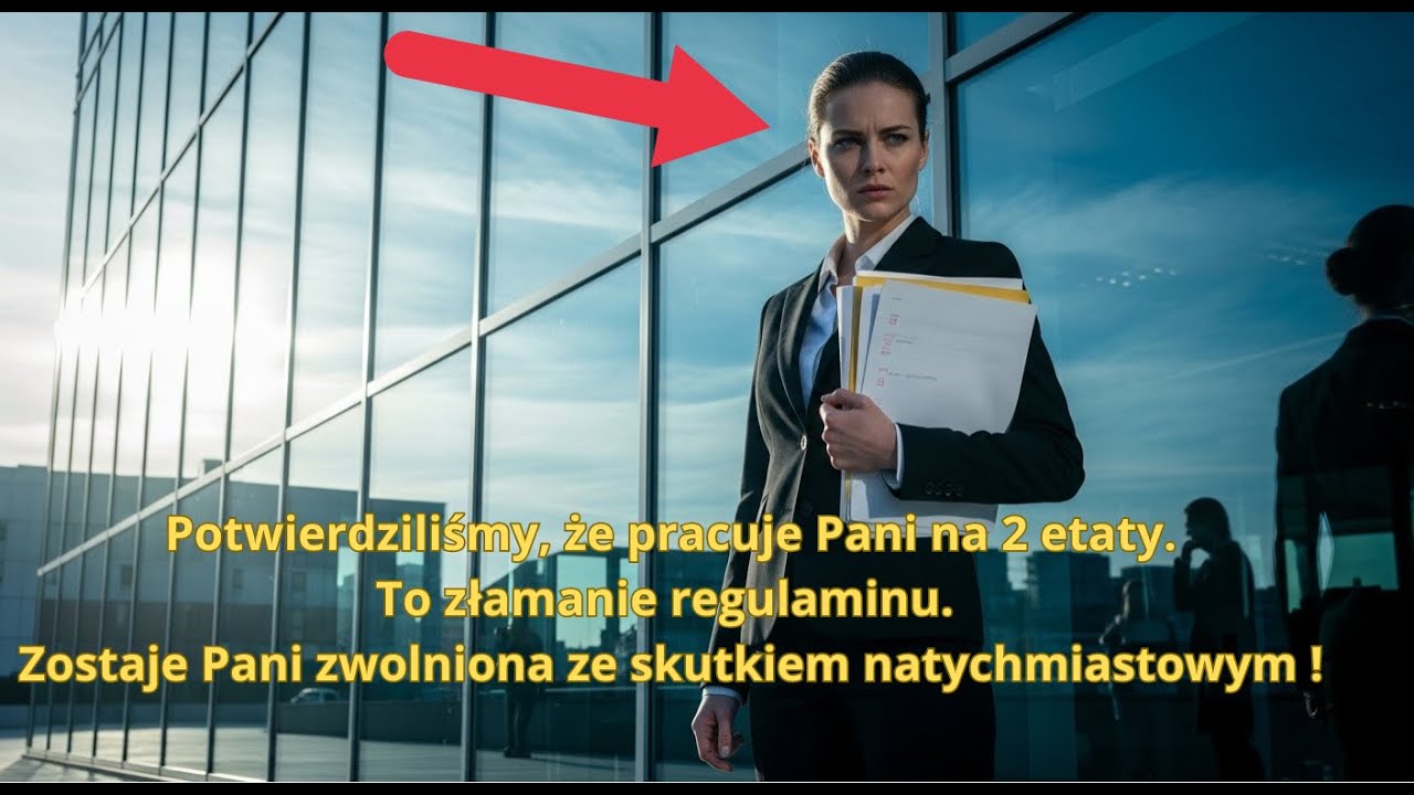 Zwolnili mnie za drugi etat. Nie wiedzieli, czym był — po 48 godzinach role się odwróciły !