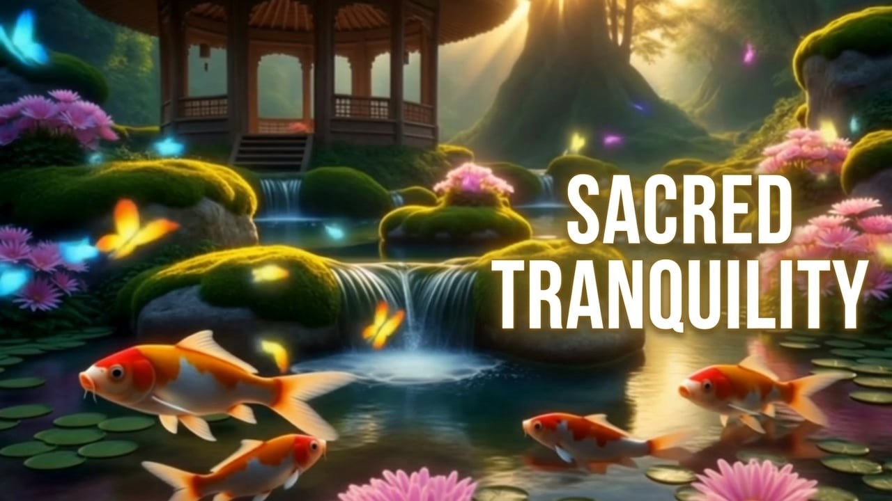 Peaceful Morning Music 🌿 Bamboo Flute & Water Sounds #meditationmusic