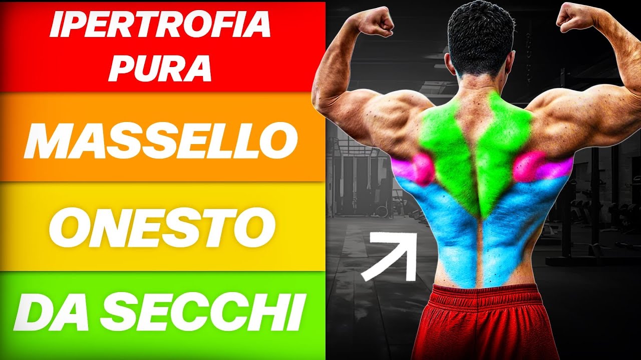SCHIENA: ecco come farla CRESCERE VERAMENTE