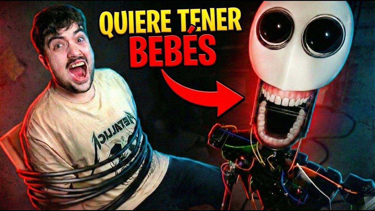 EL ROBOT QUE ROBA TU PIEL QUIERE CREAR HIJOS 💀