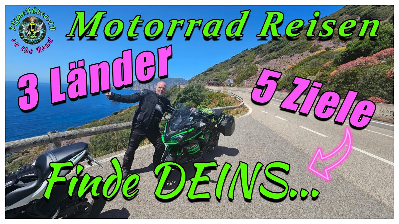 🌏5 Reise Tipps mit dem Motorrad, lasst euch inspirieren.