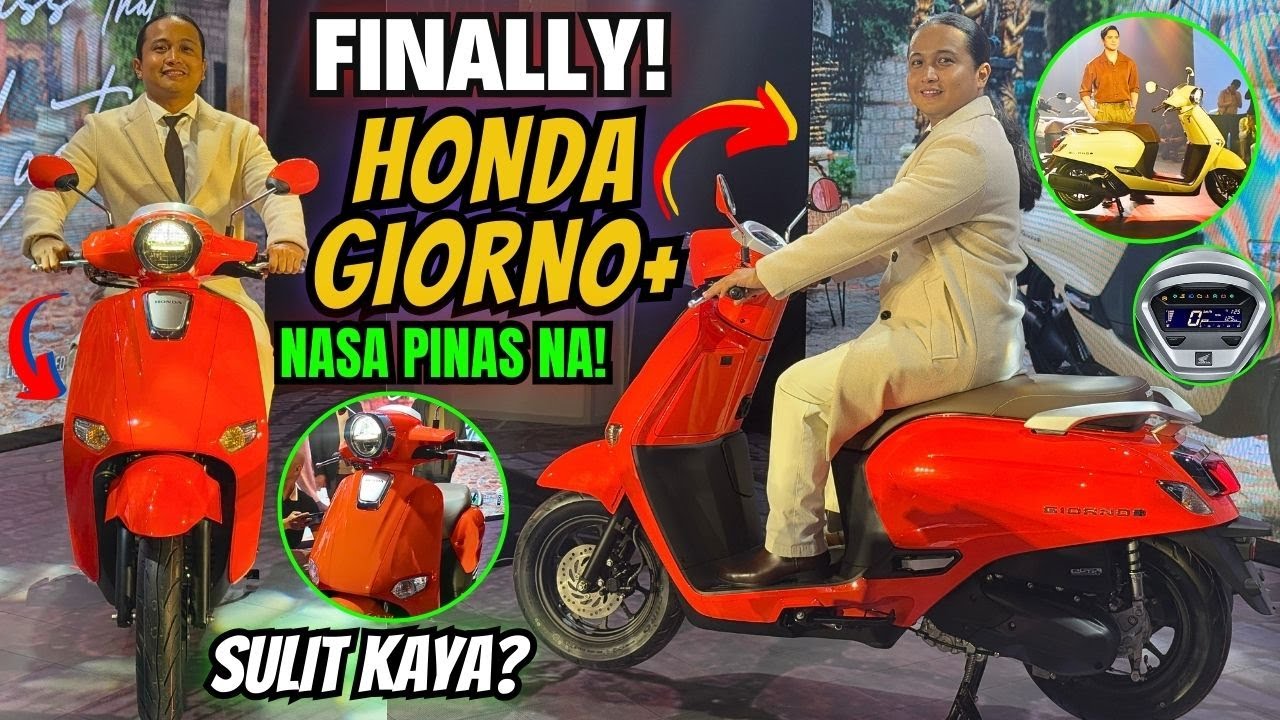 Finally Honda Giorno + Nasa Pilipinas na! Sulit Kaya?