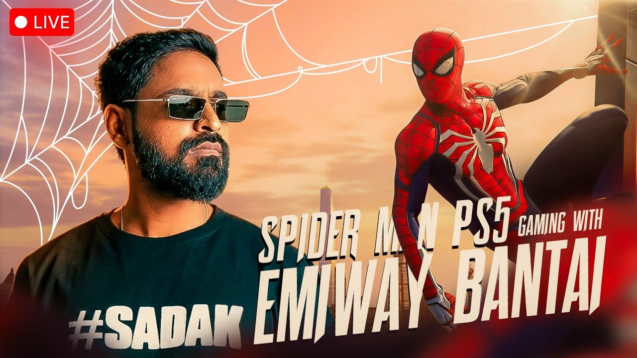 Mumbai ka Spider-MAn | Emiway PS5 Live Stream