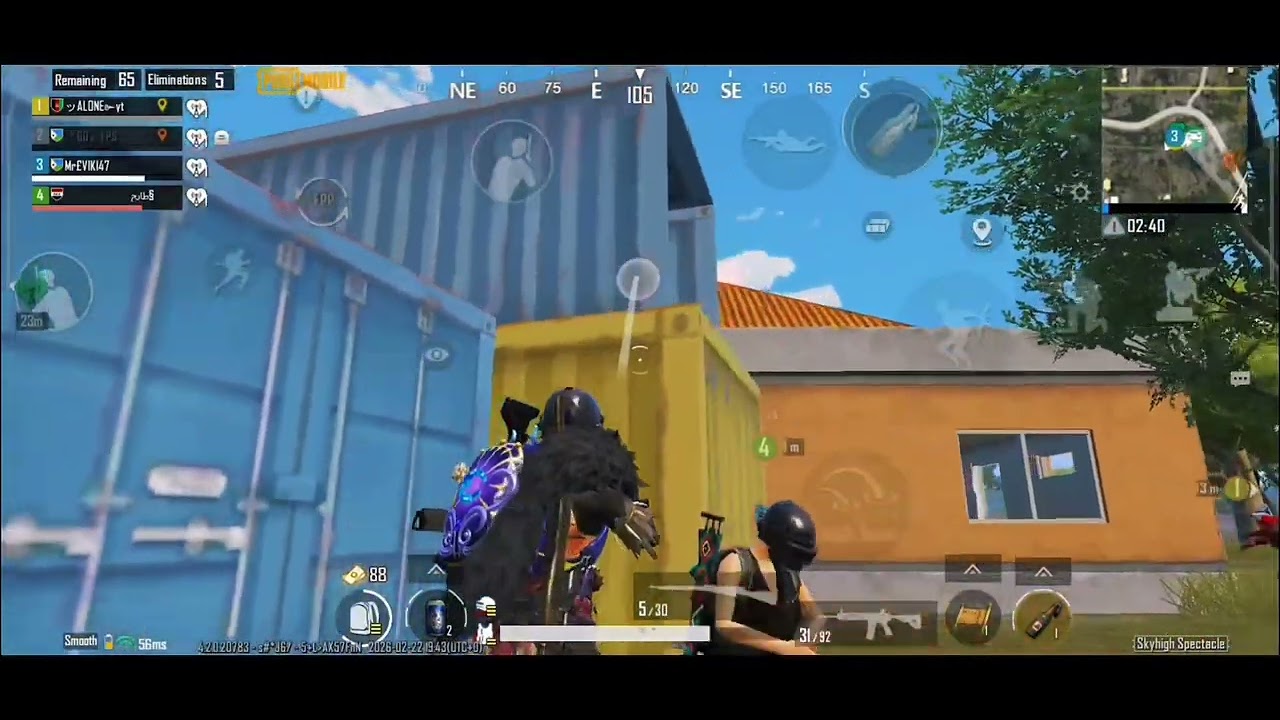#PUBG mobile # amazing fight with sniper