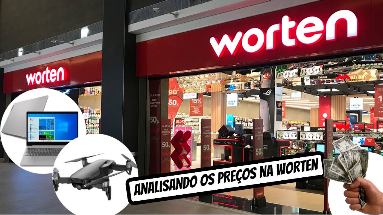 Conhecendo a loja worten do shopping Colombo em Lisboa - Portugal 🇵🇹