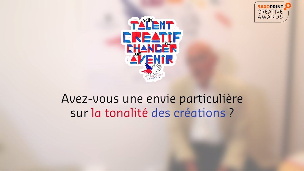 Les astuces de Richard Béninger pour participer aux  « SAXOPRINT Creative Awards »