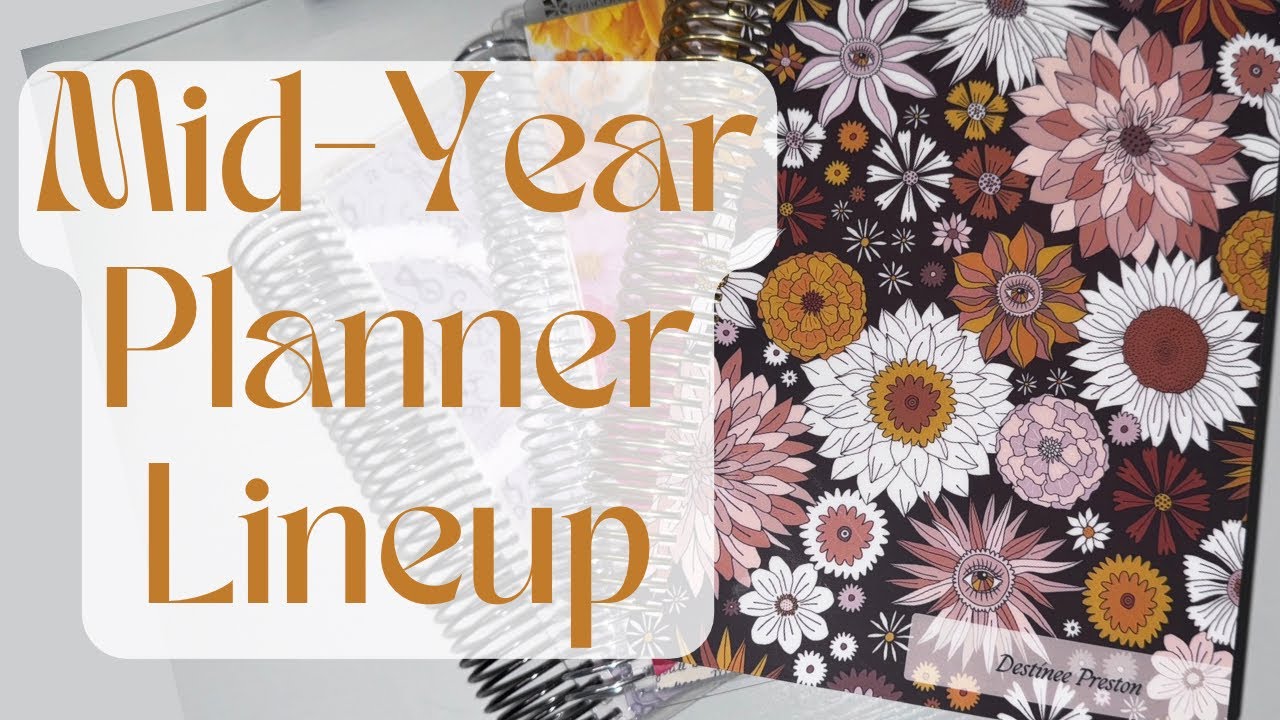 ✨ Mid-Year 2025 Planner Lineup | Erin Condren LifePlanners, Plum Paper Daily & Colibri Daily ✨