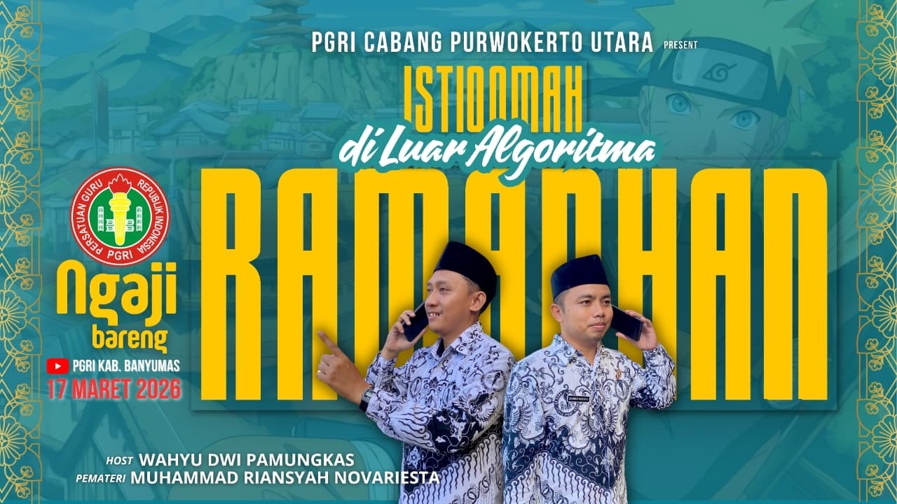 #27 Istiqomah di Luar Algoritma Ramadhan Menyiapkan mental agar ibadah tdk anjlok stlh Ramadhan usai