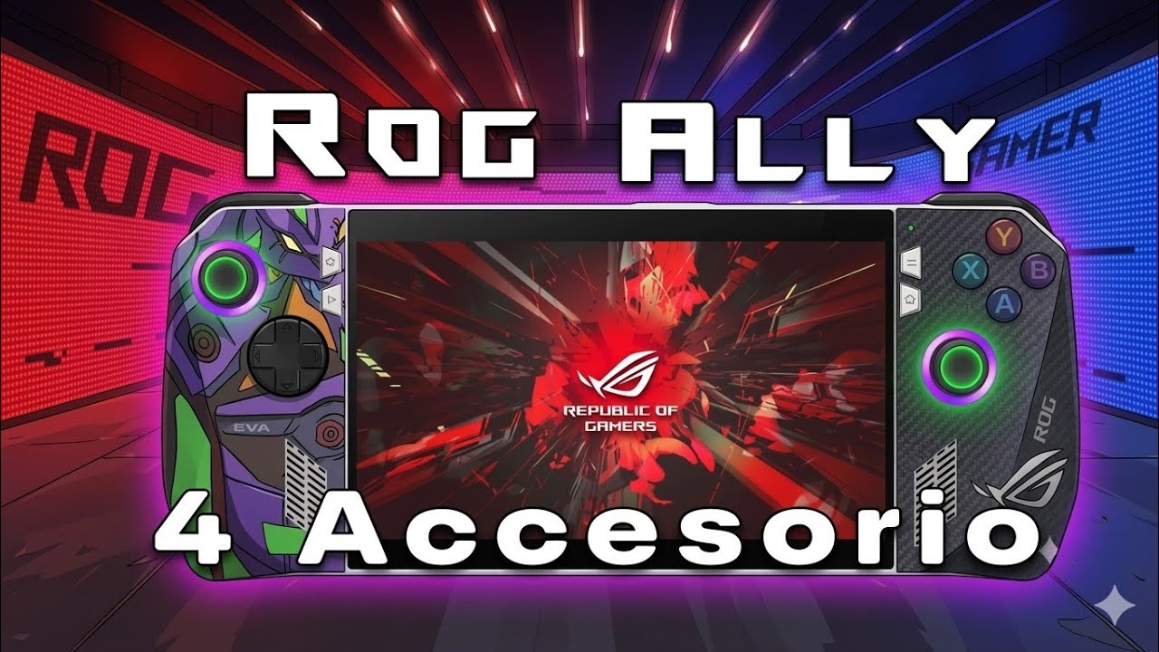 TOP 4 accesorios que deberías tener para la Asus ROG Ally  