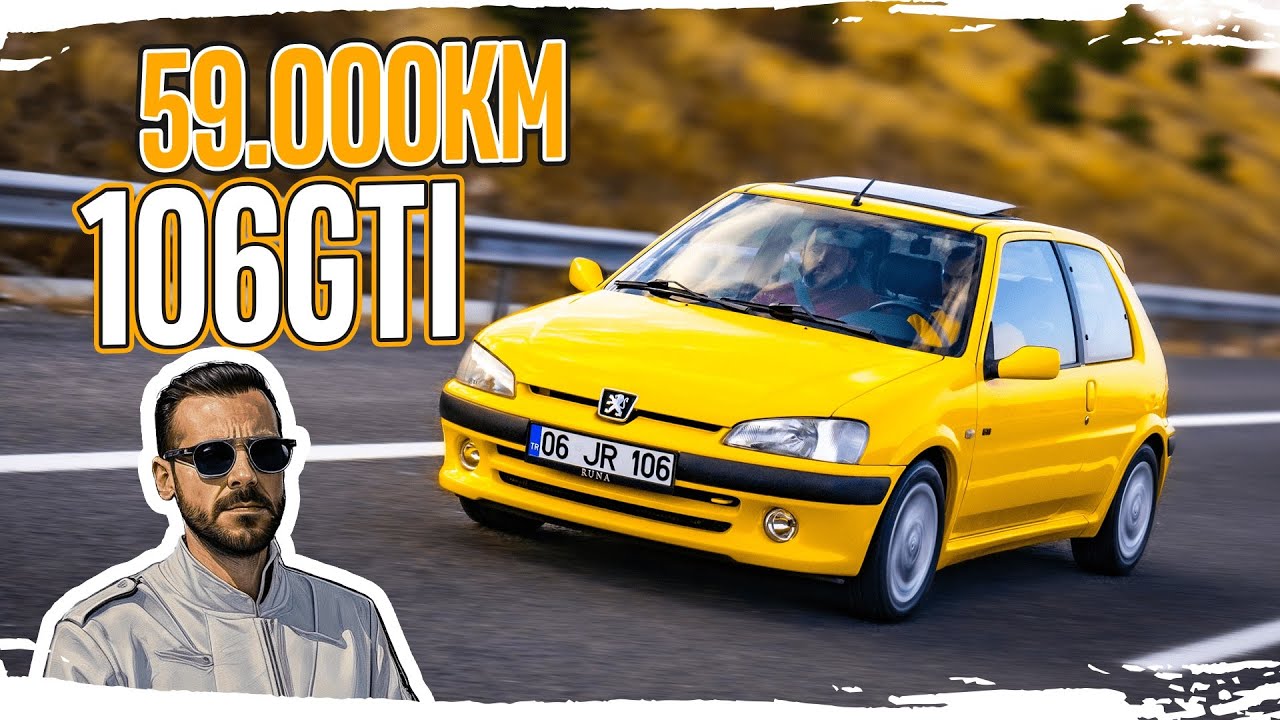 YAŞAYAN EFSANE - 59.000KM’de 106 GTi