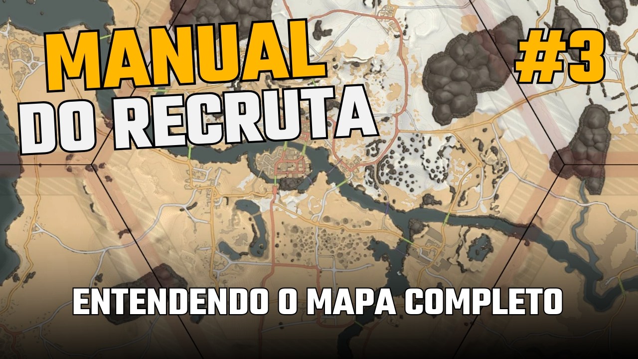 FOXHOLE TUTORIAL #3 - ENTENDO O MAPA COMPLETO