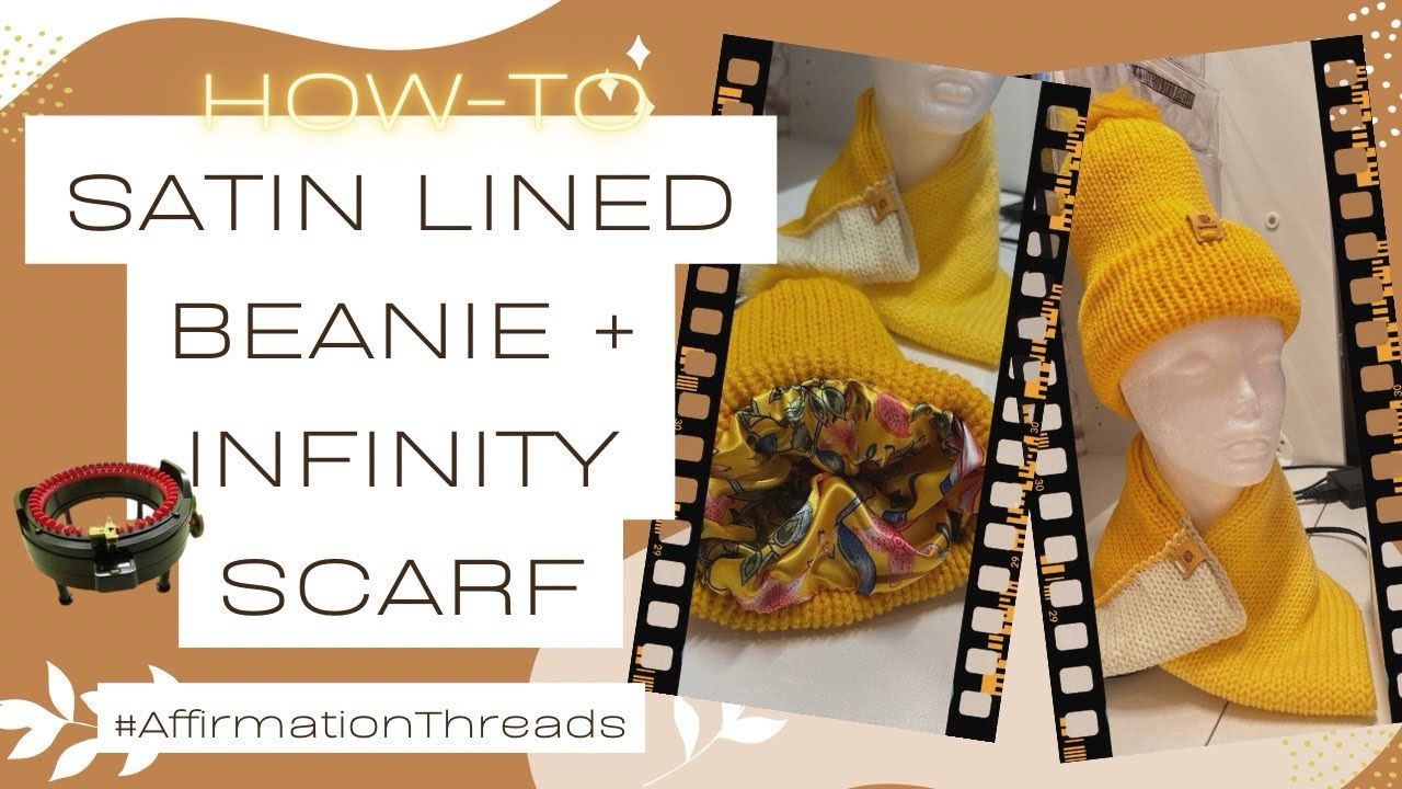 Joy Elegance Beanie w/Satin Lining: Step-By-Step | Addi Express Circular knitting