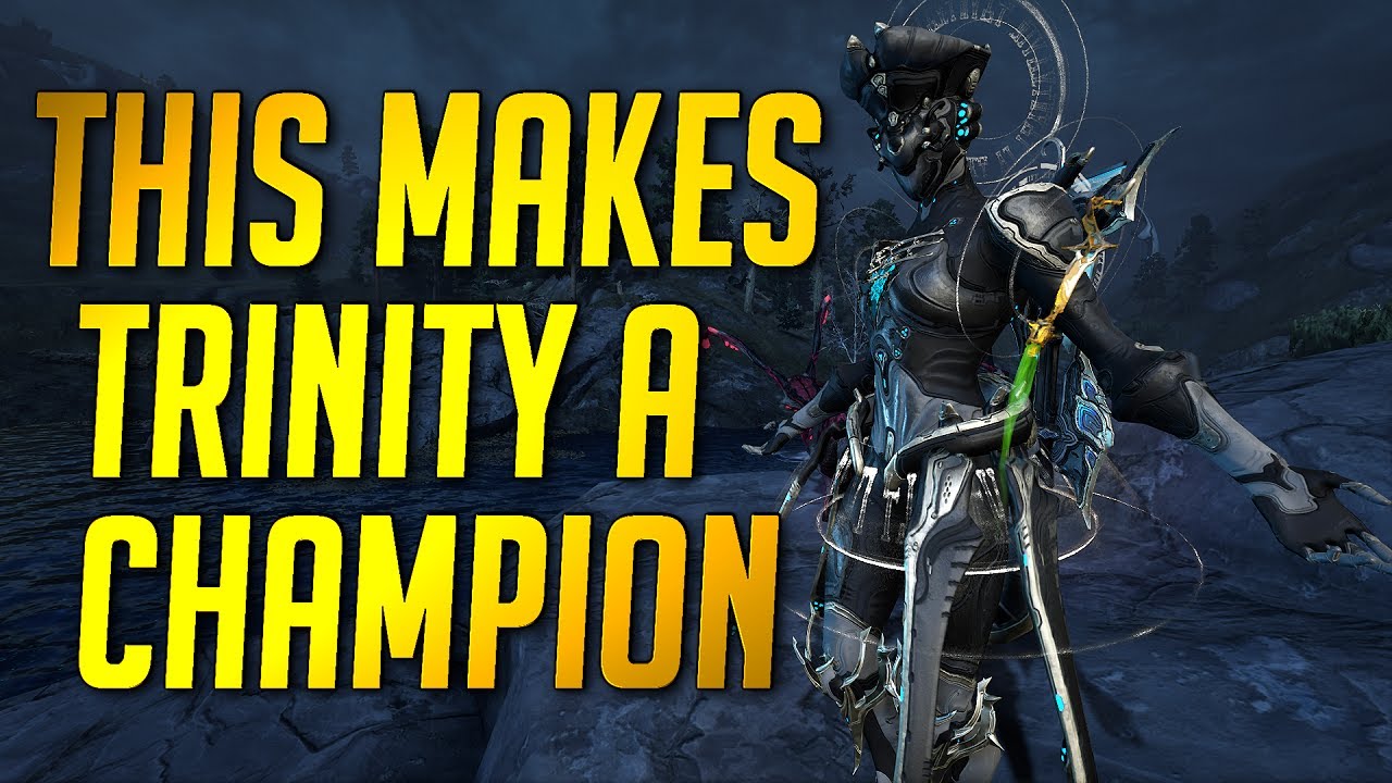This Makes Trinity a Champion at Endgame and Solo Eidolon Hunting | Warframe [2021]
