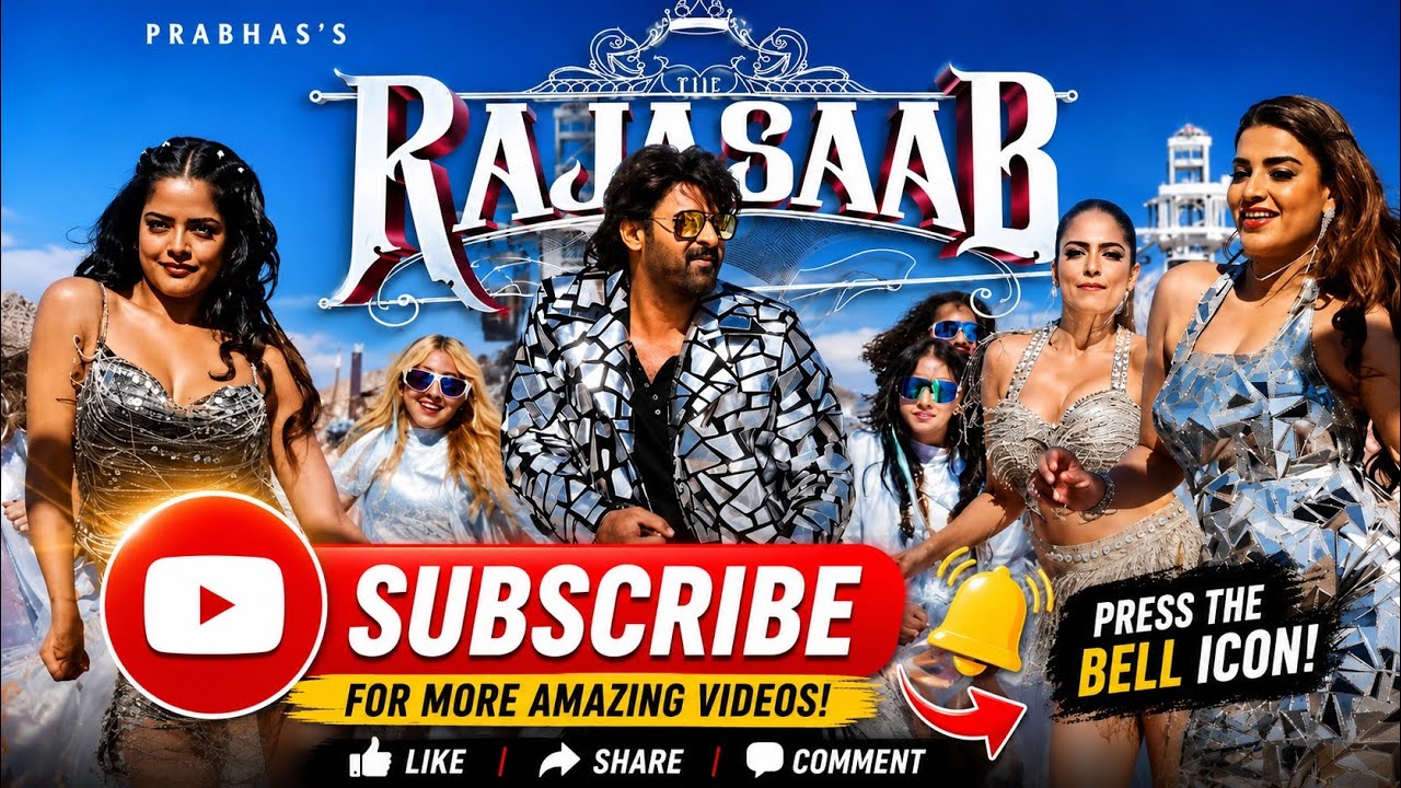 Nache Nache - Video Song - The RajaSaab | Prabas #newsong 