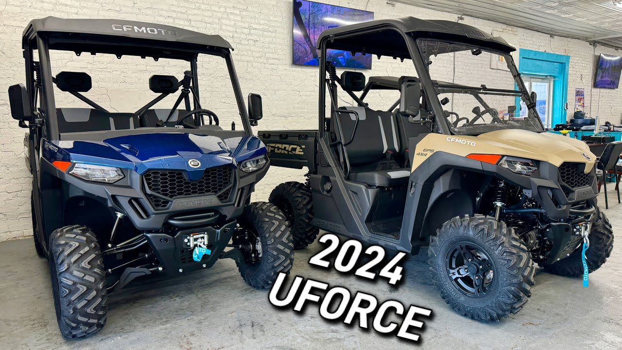 2024 CFMOTO UFORCE 600 Walk Around Review