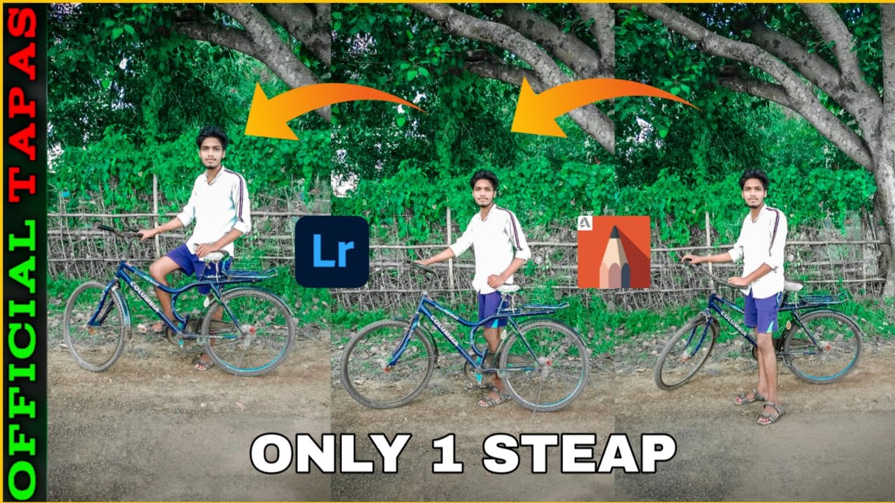 Lightroom_Mobile_Moody_Green_Photo_Retouching_Tutorial_Fullvideo_Officialtapas #officialtapas.