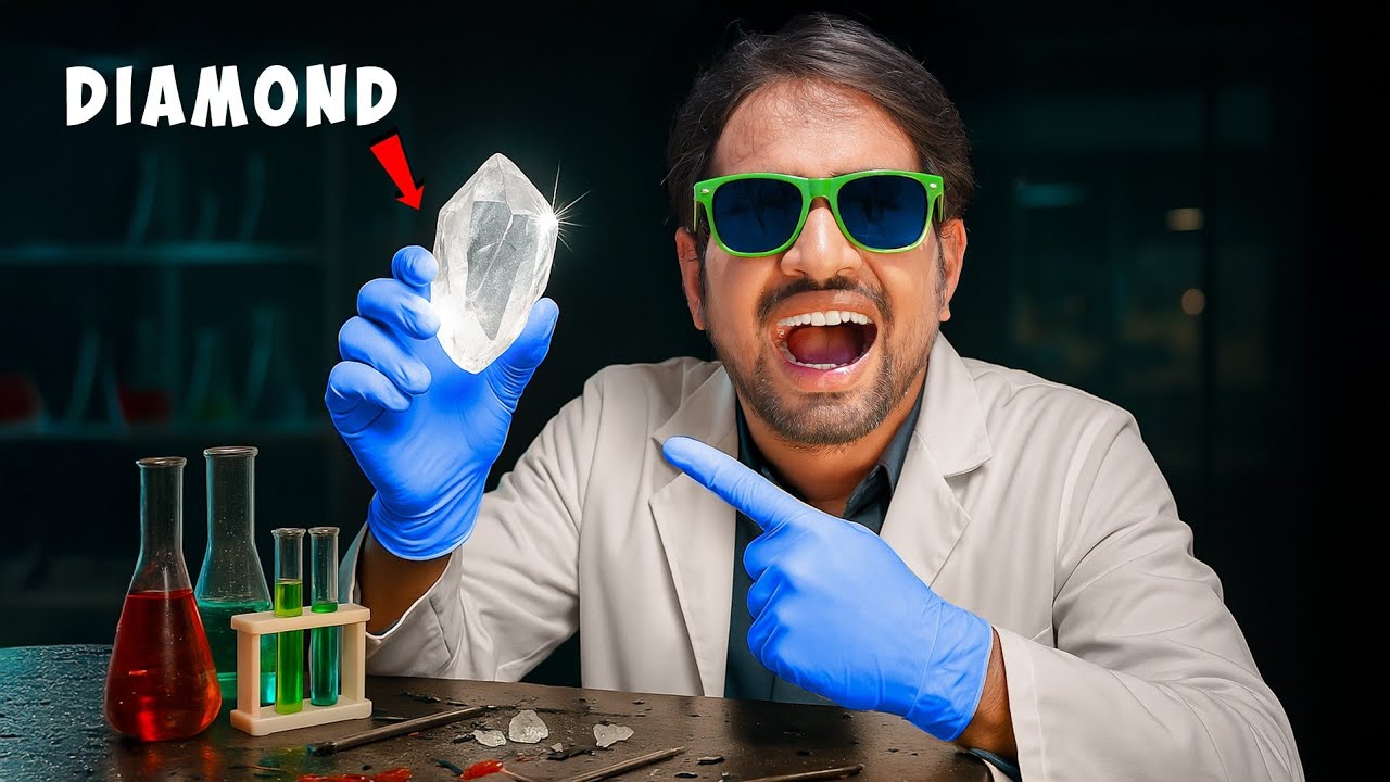 How To Make Diamonds At Home...🤑 | Using Alum