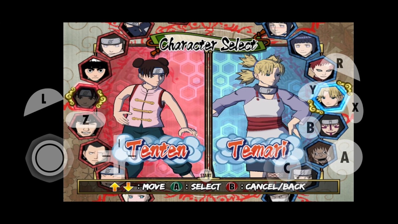 Tenten vs Temari Super Naruto Of Clash Ninja 4