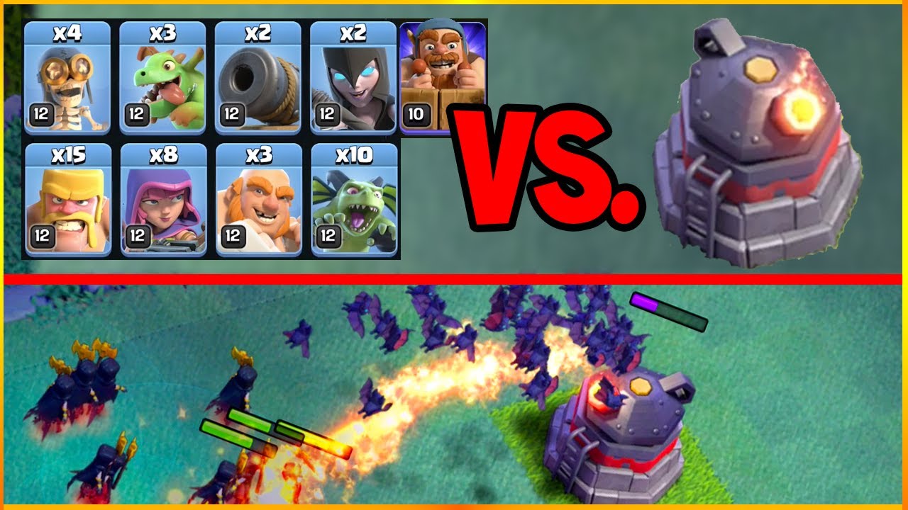ROASTER versus Every Troop in the Clash of Clans Builder Hall 6 UPDATE!