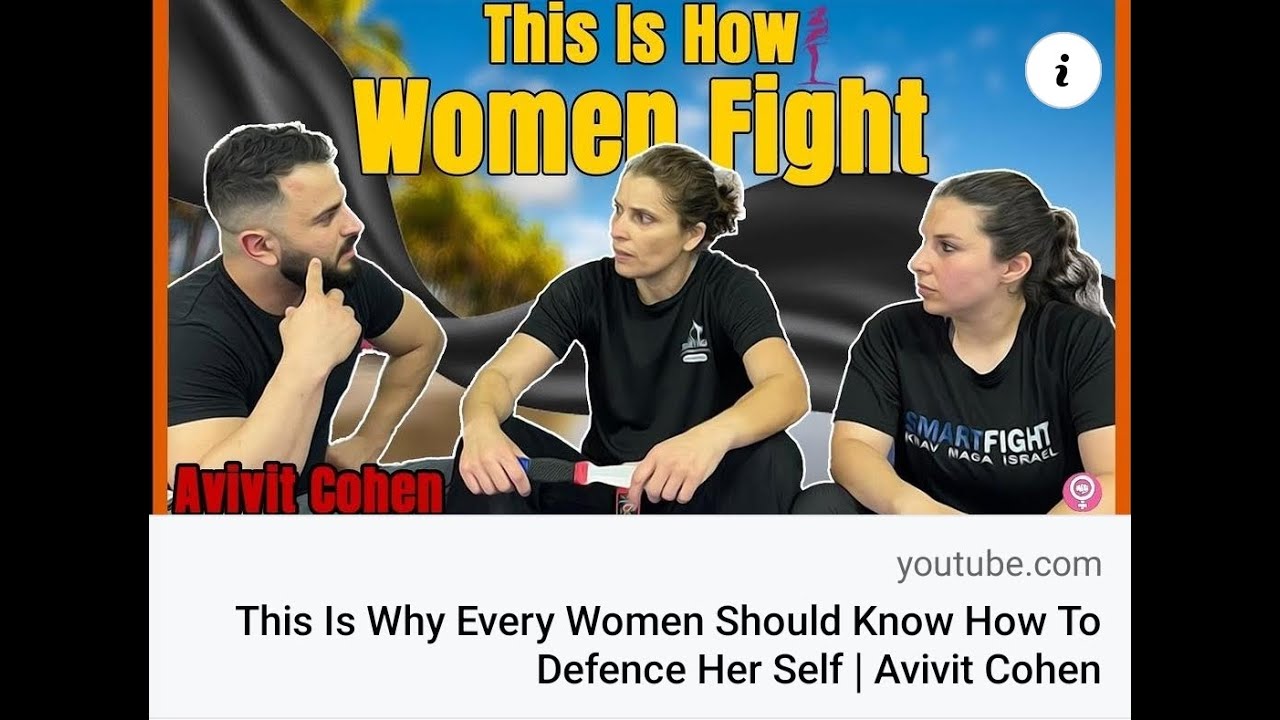 How women can fight in self-defense using the Krav Maga method with Avivit Cohen