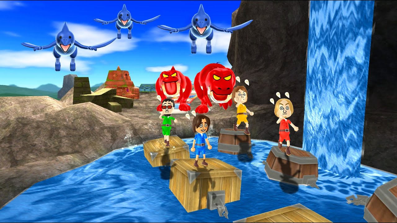 Wii Party Board Game Island - Abikarter  Vs Eddy Vs Akira Vs Pierre (Master Difficulty)