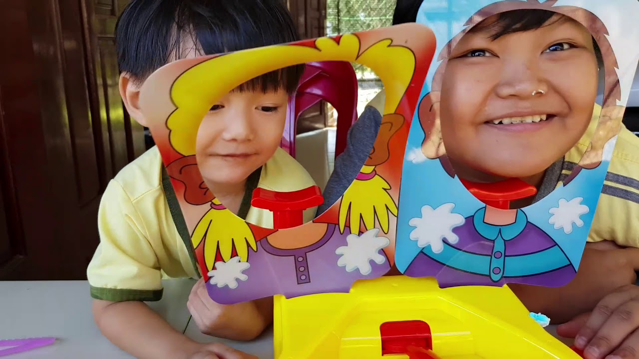 Trò Chơi Thử Thách Úp Bánh Kem Siêu Vui Pie Face Showdown ❤ TinTin TV