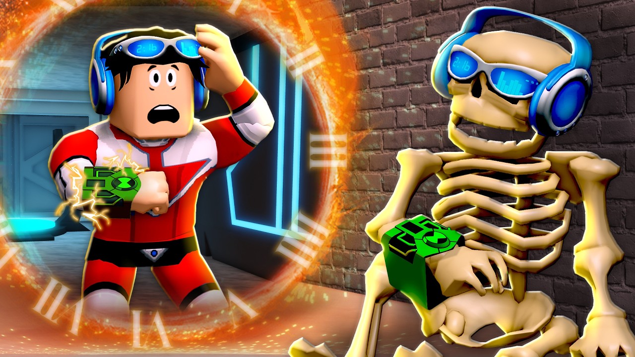 He Could TRAVEL Through TIME... It All Went WRONG! (A Roblox Movie)