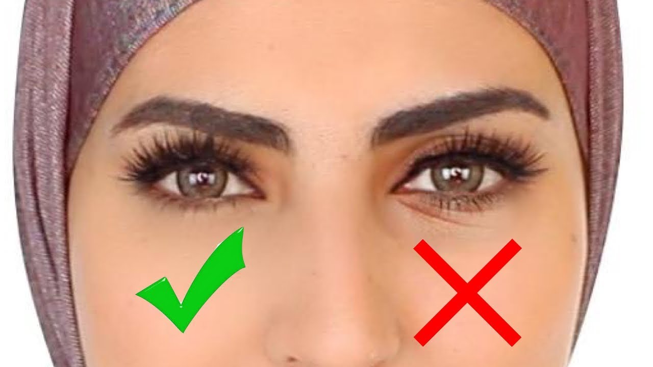 كونسيلر أملس بدون خطوط تحت العين او تقشر