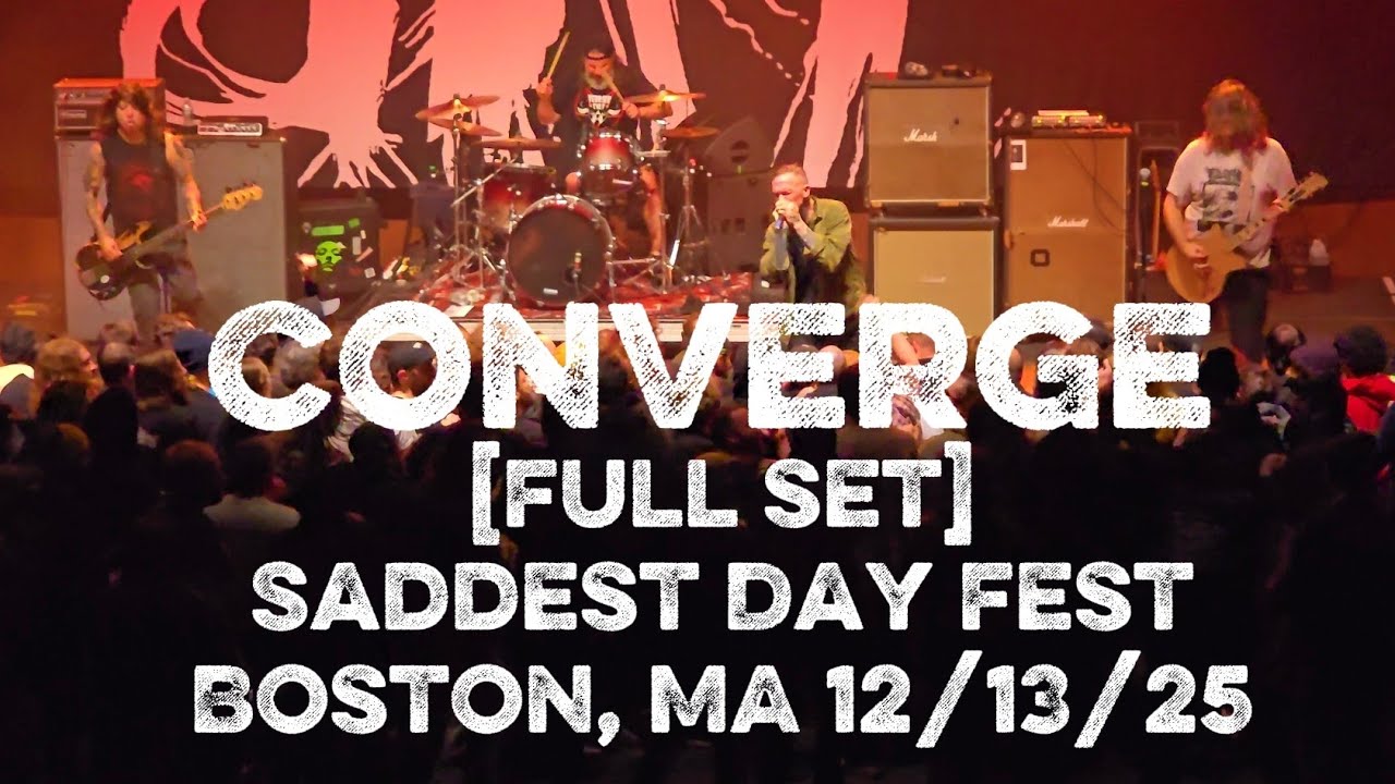 Converge live - [Full set] Saddest Day Fest - Roadrunner - Boston 12/13/25