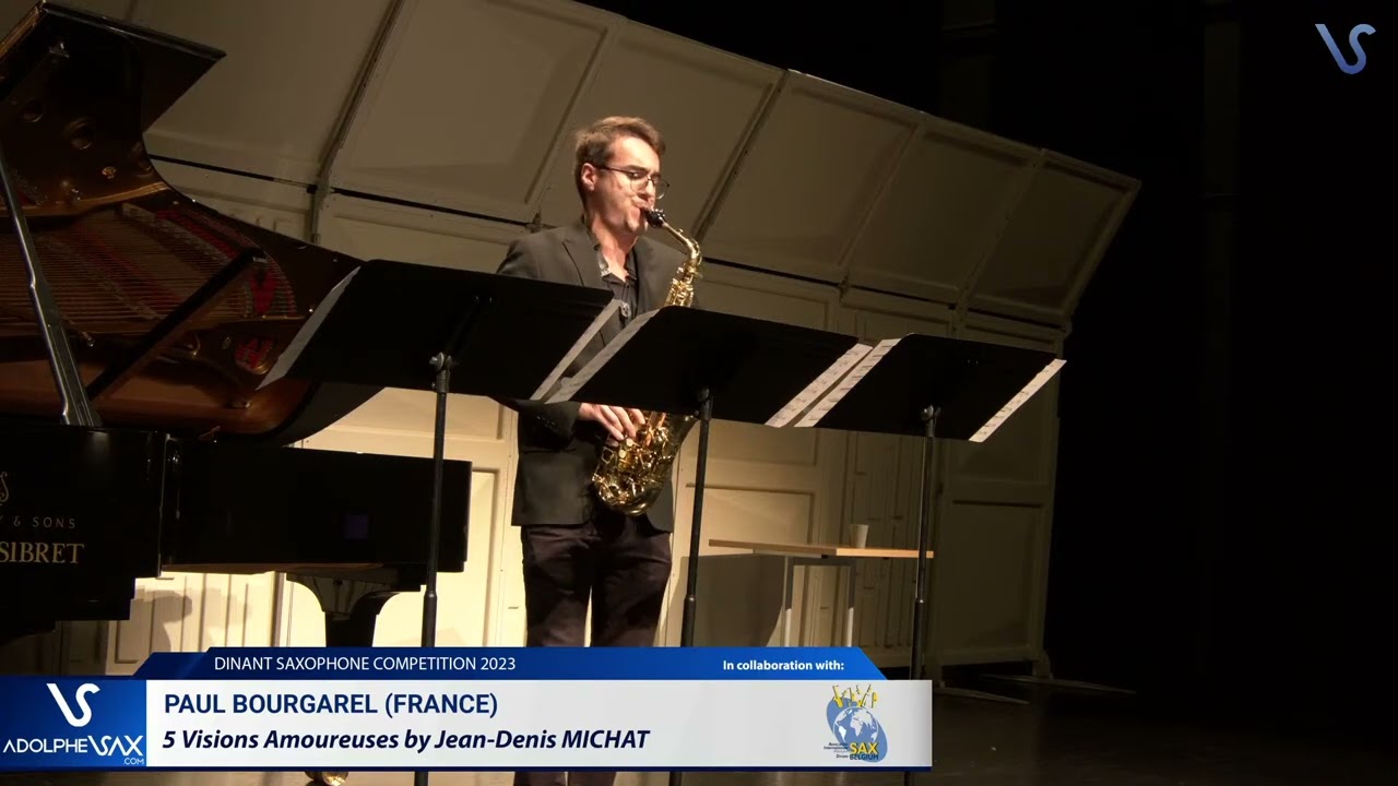 Paul BOURGAREL (France) plays 5 Visions Amoureuses by J.D. MICHAT