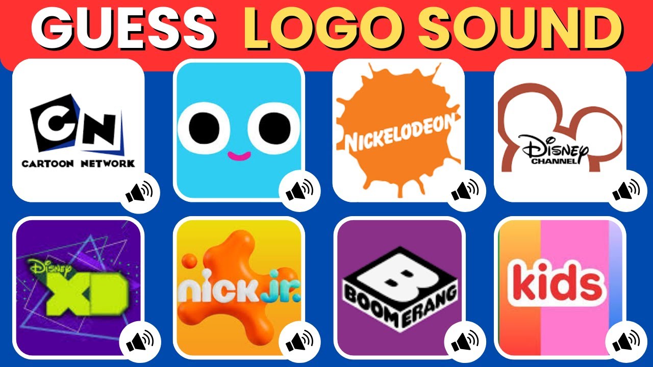 📺 Can You Recognize These Cartoon Channels by Sound 🎵 Kids Quiz Challenge |🔊 Cartoon Logo Sound Quiz